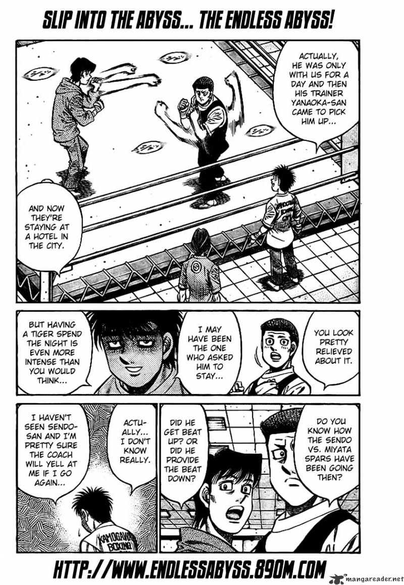 Hajime no Ippo: Fighting Spirit, Chapter 814 image 08
